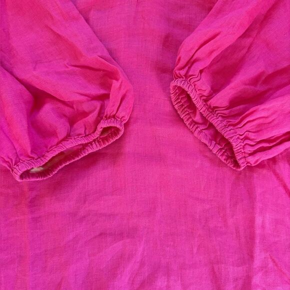 J Jill Love Linen Blouse Top Peasant Boho Relaxed Fit Bundle Of 2 Womens Large - Picture 15 of 15